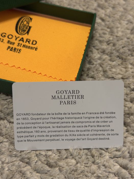 Cardholder Goyard Branca