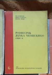 Podręcznik języka niemieckiego część 2, 1967r.