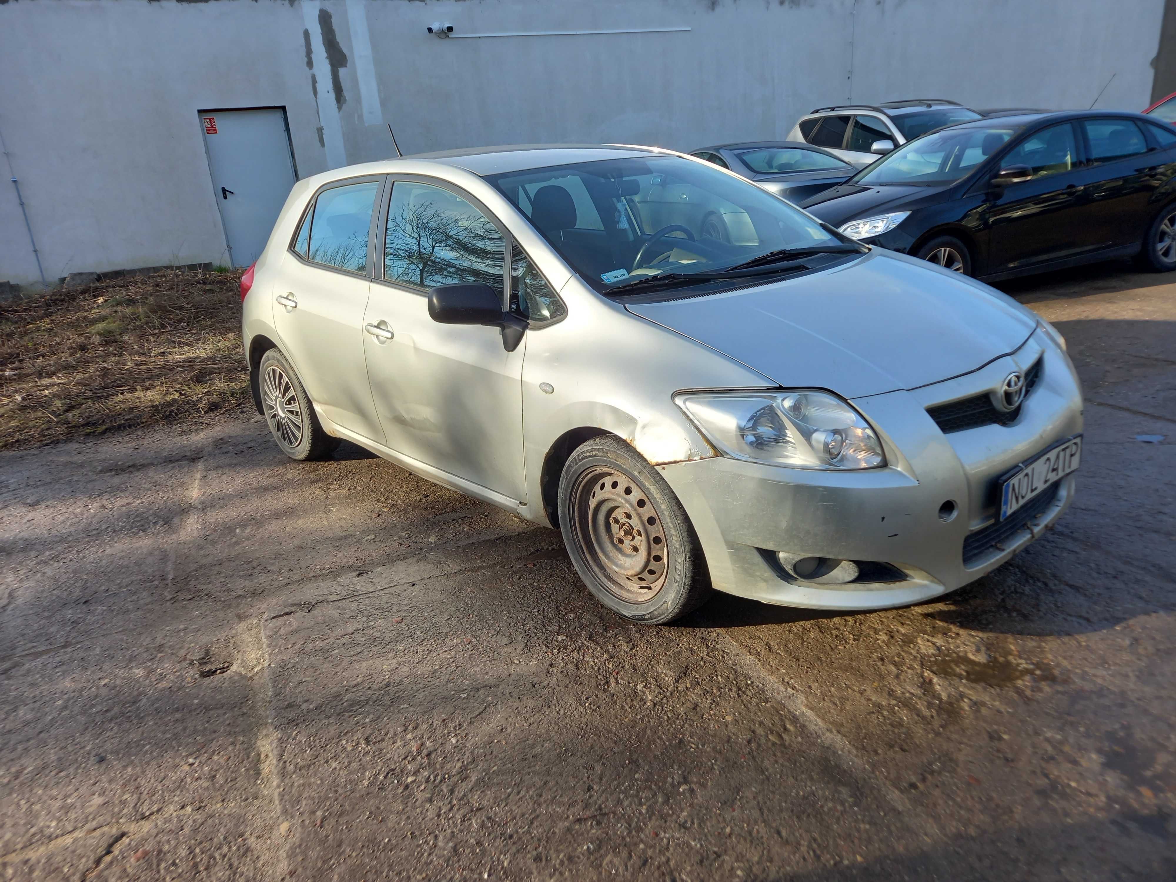 Toyota Auris 07r. 1.4 D4D 90KM, Klima, Sprawna