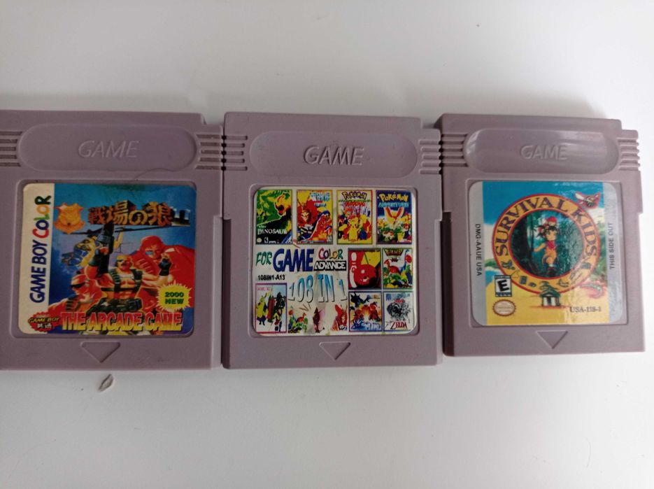 Jogos Gameboy Color (falsos)