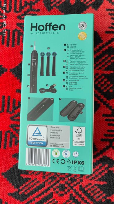 Szczoteczka oscylacyjna marki Hoffen