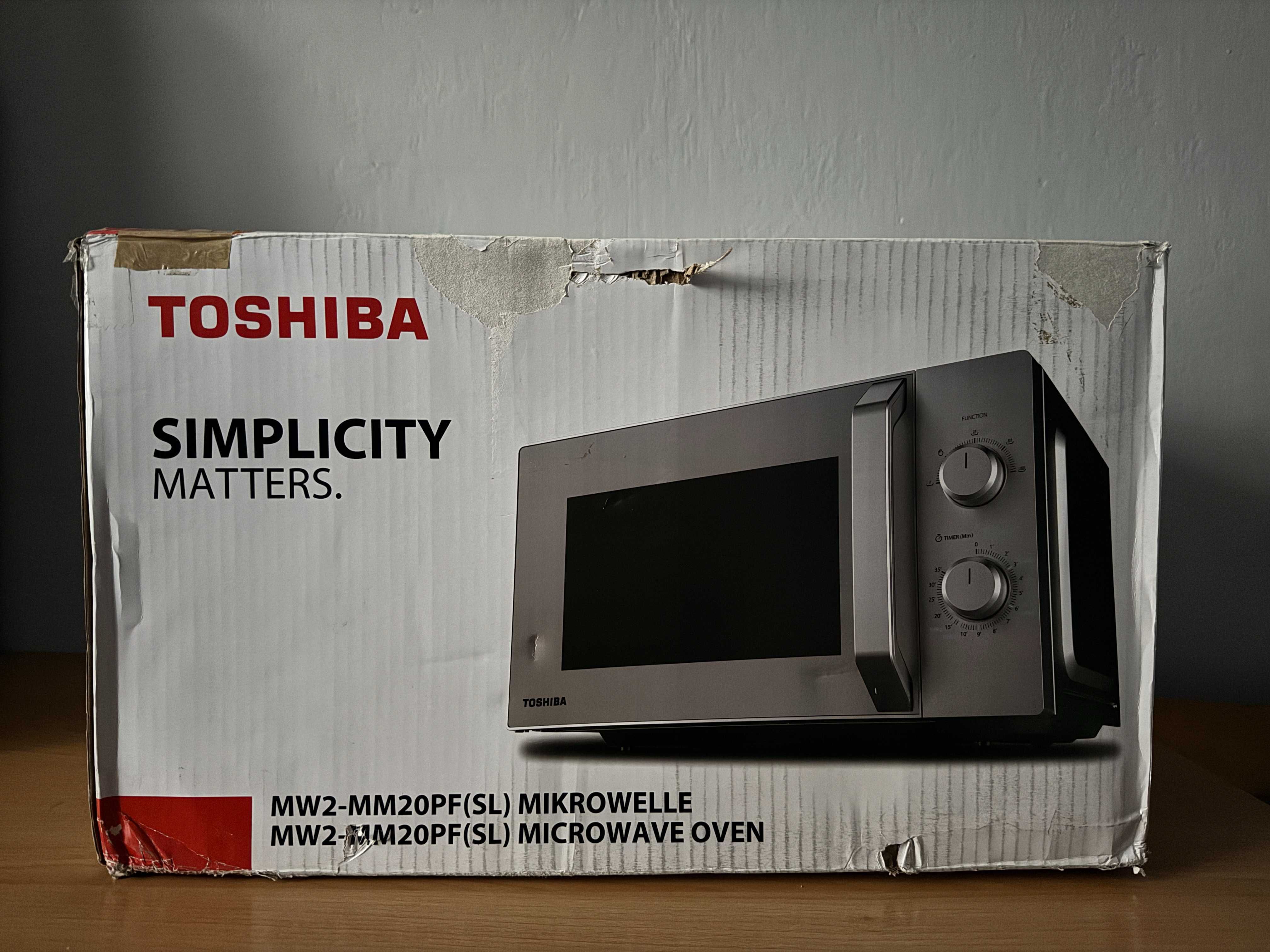 Kuchenka mikrofalowa Toshiba MW2-MM20PF(SL)