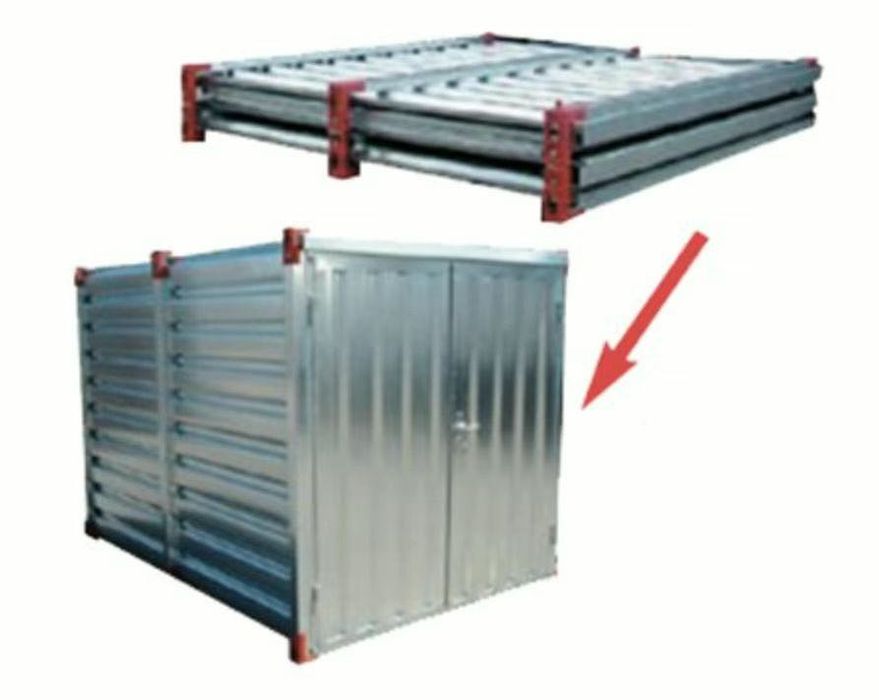 Kontener Magazynowy BOX 6m x 2,2m Ocynk z grubej blachy  self Storage