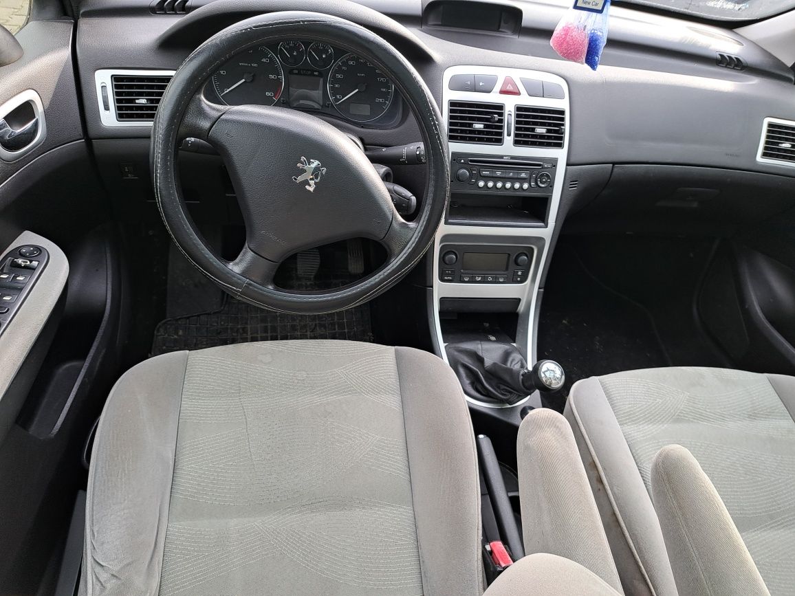 Peugeot 307 1.6 HDI 2008 Rok LIFT 195 Tys Szklany Dach Klimatronik