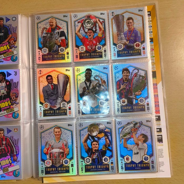 Coleção Cartas Match Attax 24/25