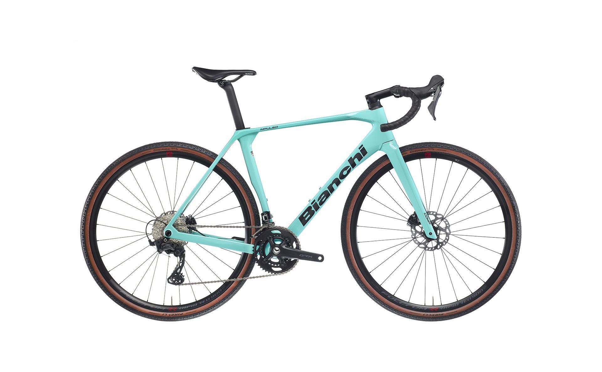 Rower Gravel Bianchi IMPULSO COMP GRX610 2x12 sp - Celeste, rozm. M