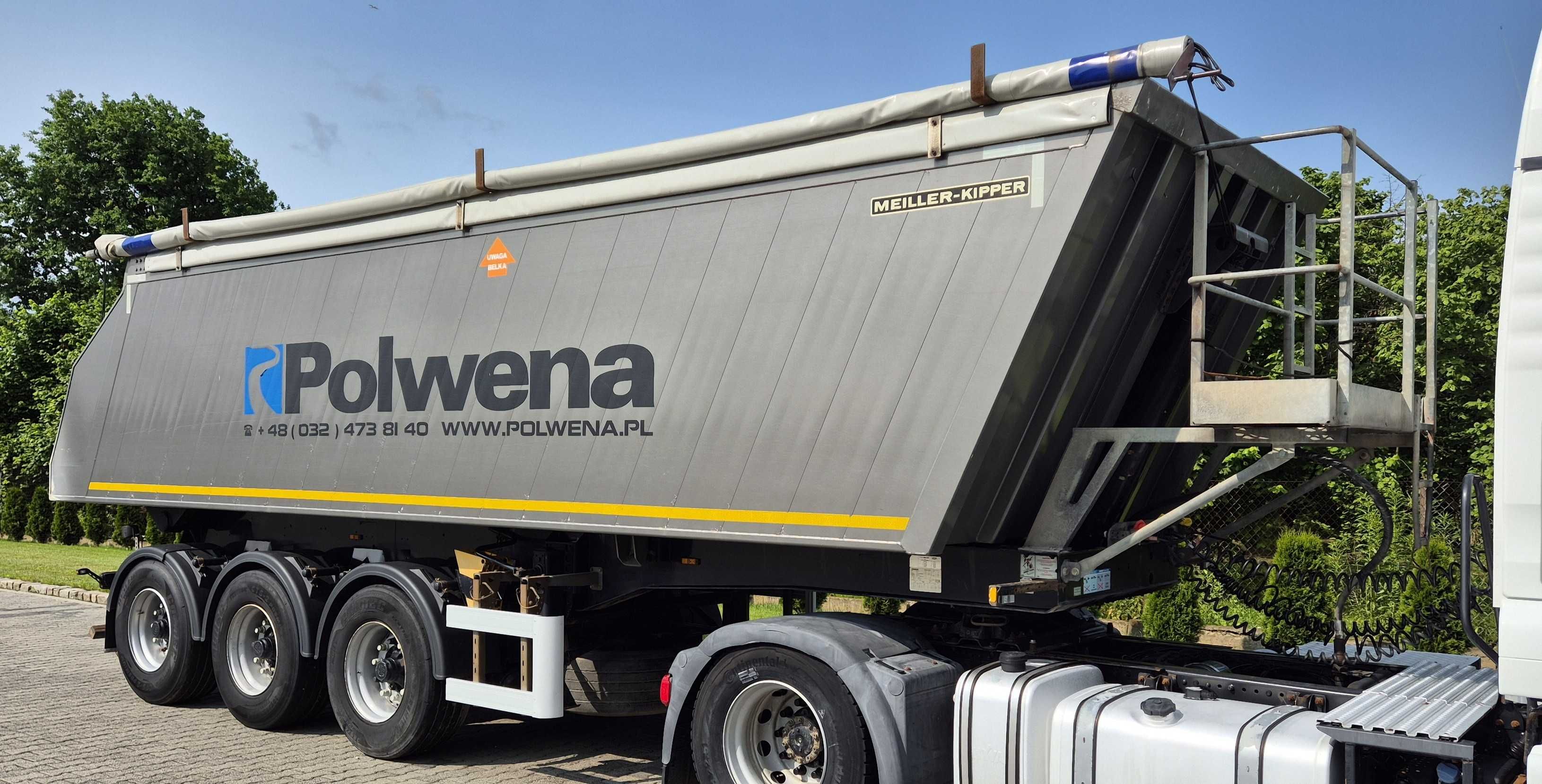 Naczepa Wywrotka Meiller 31m3, BPW, Stan BDB, Solidna