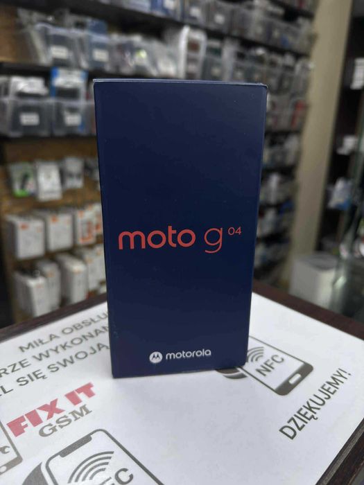 Motorola Moto g04 8/128GB - 24 miesiące gwarancji! Nowy!