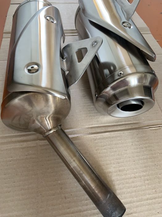 Triumph street triple 675 2012 выхлоп, фары, паук