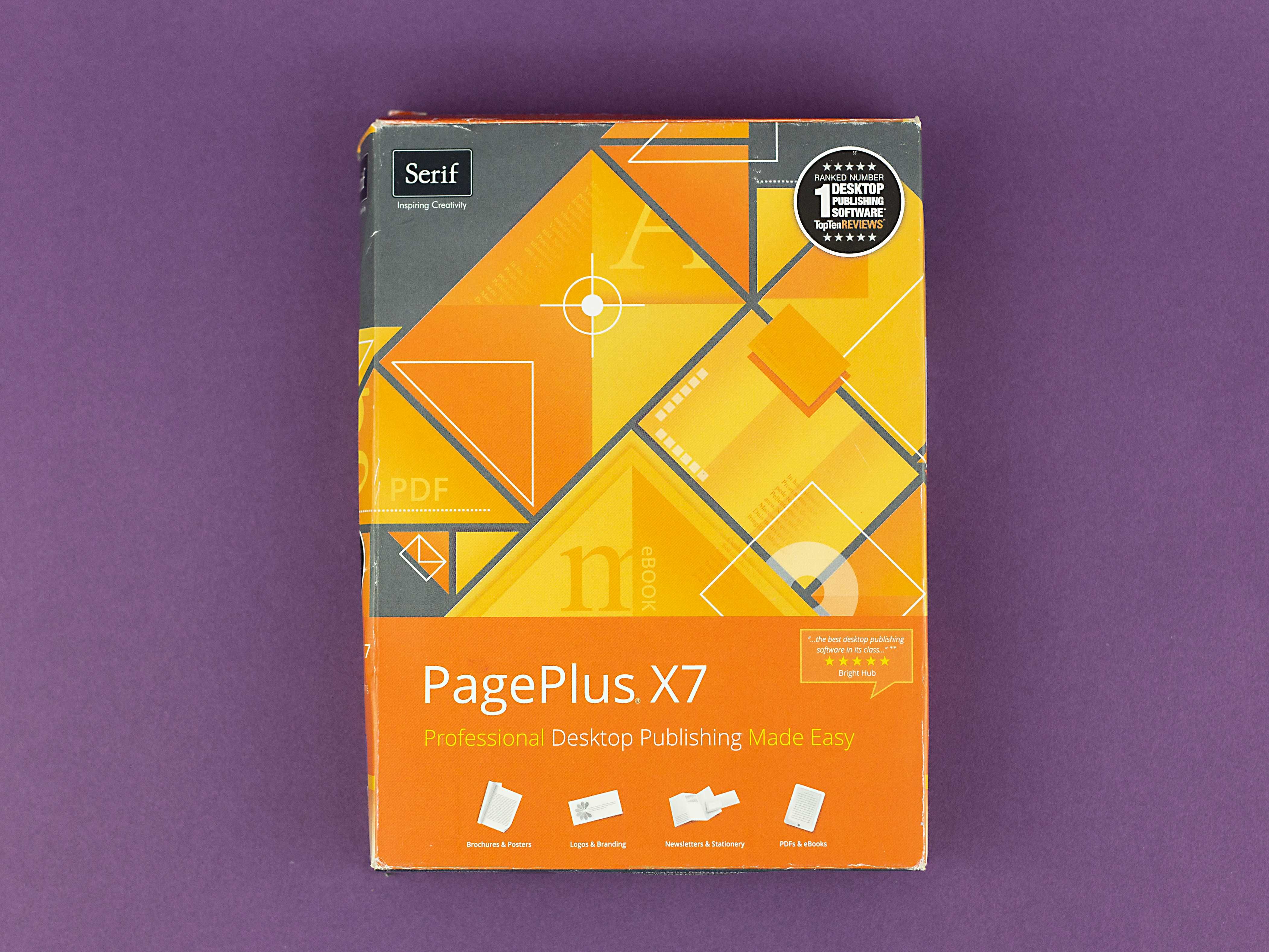 Oryginalny Serif PagePlus X7 Windows dtp skład layout design