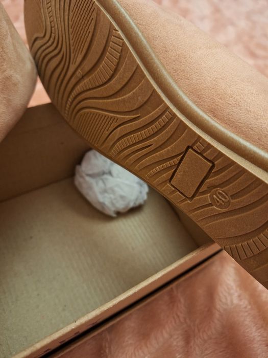 Текстильні жіночі балетки 40 розміру, 26 довжина устілки.