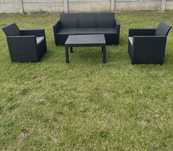 Zestaw mebli ogrodowych Sofa+Dwa fotele+Stolik
