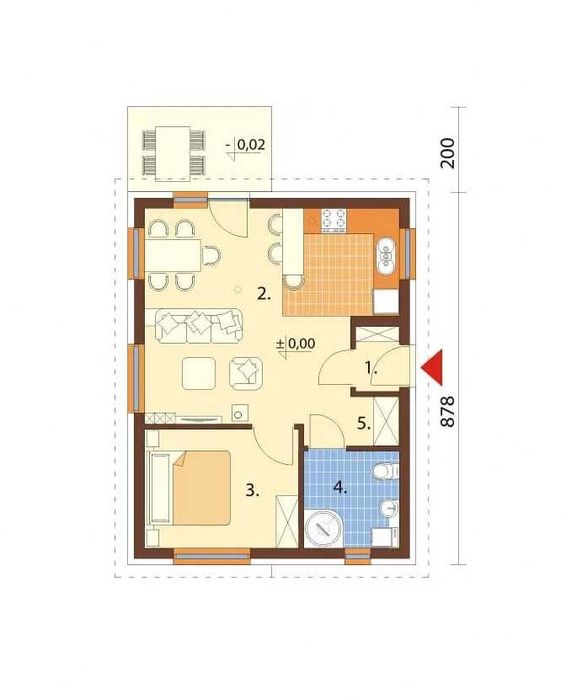 Dom Stan Surowy Zamknięty Nowe Miasto Lasy Zalew