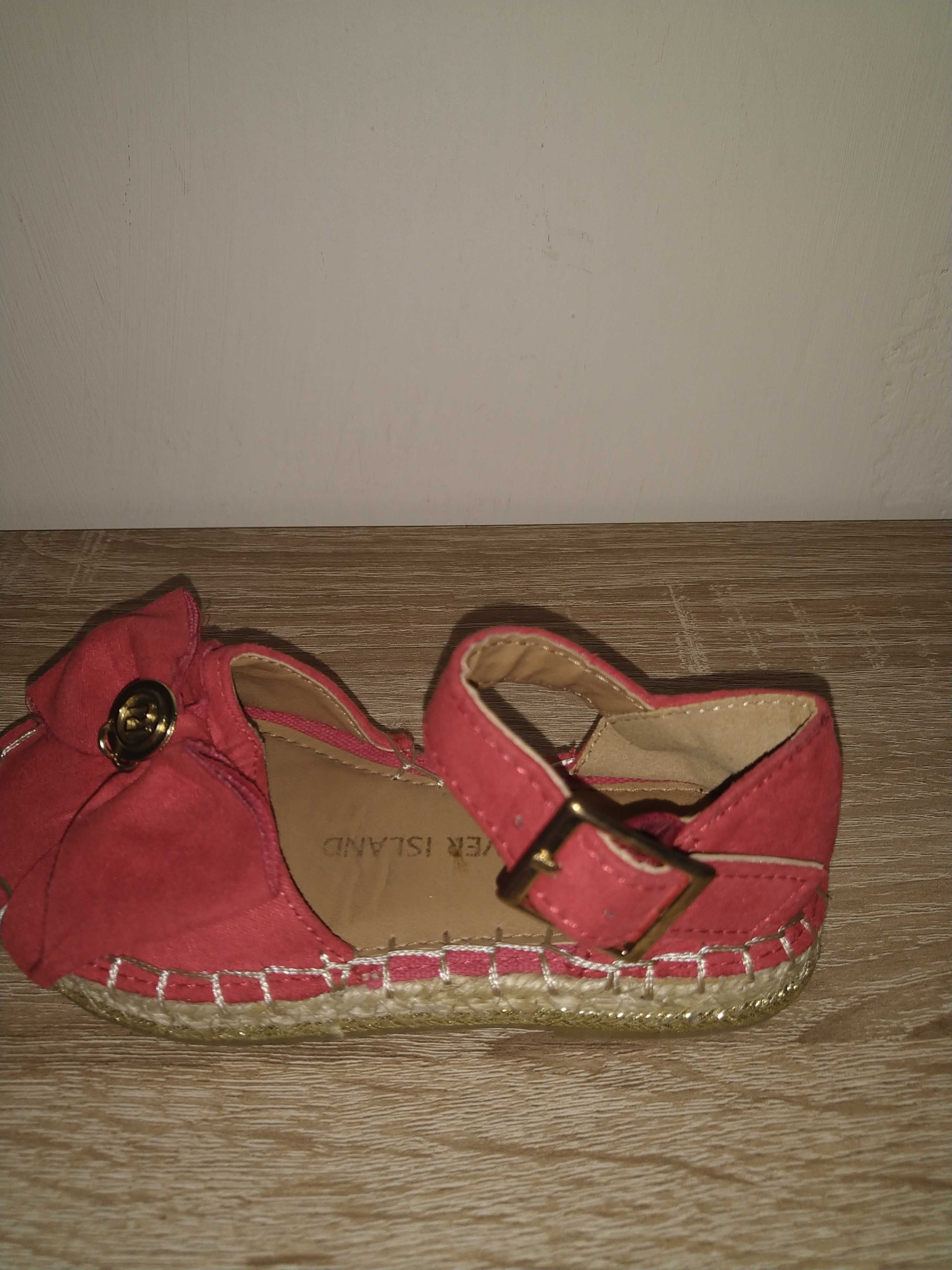 Espadryle r21,5-22  stan idealny