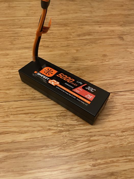 Akululator Li-Po spektrum smart g2 5000mah 2s 7,4v. 2 cykle!!!