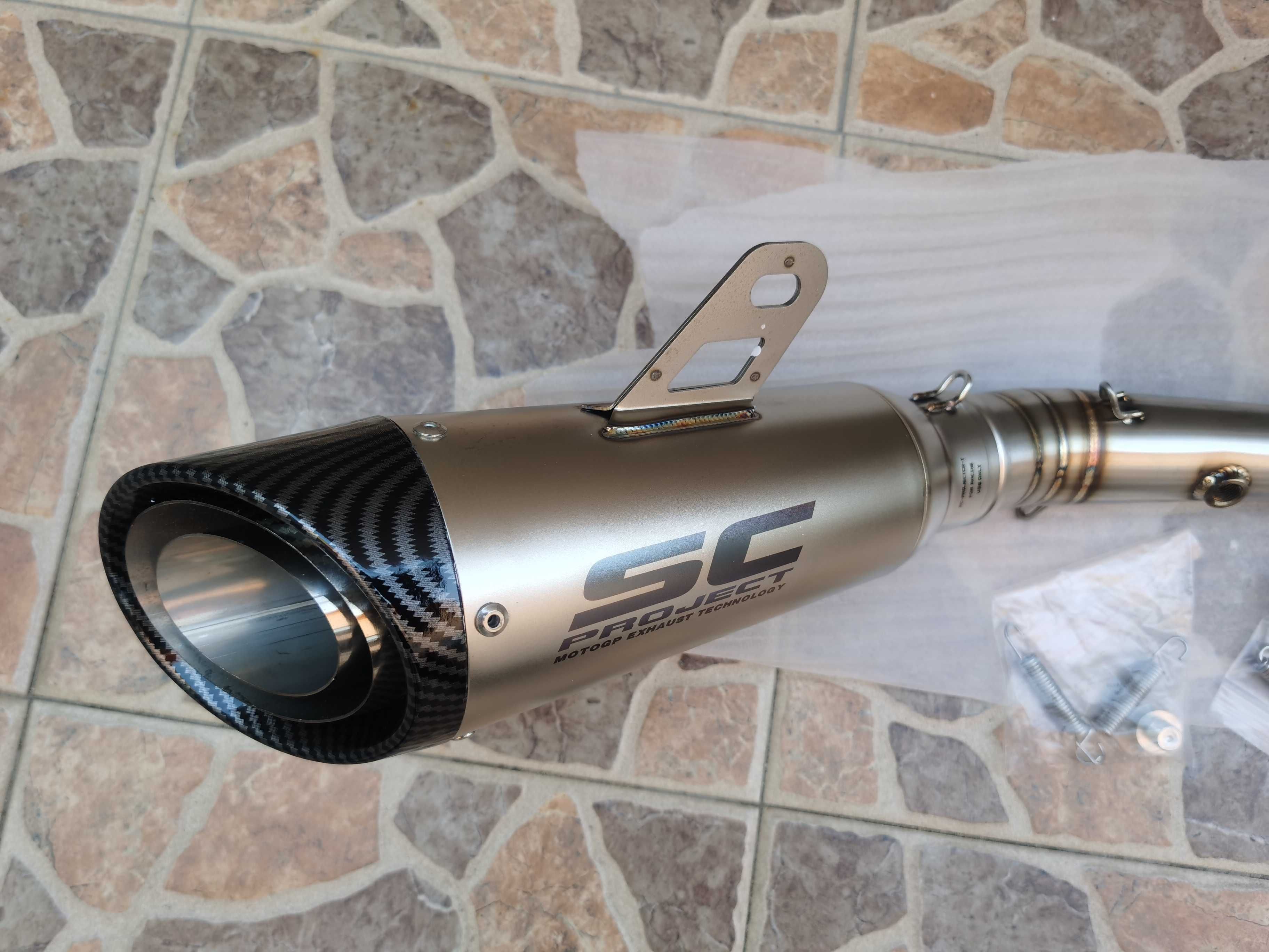 Linha Escape completo Yamaha MT07 - NOVA - 150€