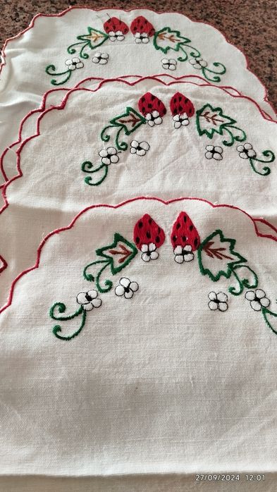 Conjunto 5 naperons