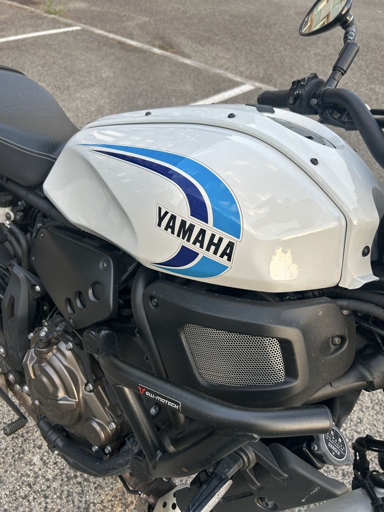 Yamaha XSR 700 de 2022.