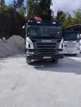 Scania P360 - C/ Grua e Tri - Basculante