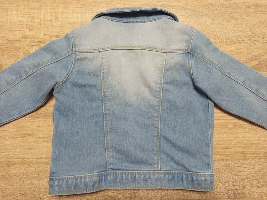 Jak nowa rozpinana bluza kurtka dziewczęca jeans r. 104 katana