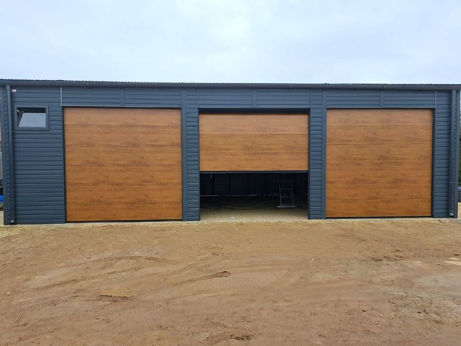 hala blaszana 8x12 garaż hala magazyn wiata