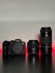 Canon R7 + Canon Rf 35mm f/1.8 + Canon ef 55-250mm f/4-5.6