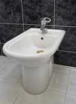Bidet Dolomite z baterią Grohe