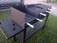 Grill duzy, rodziny gastronomiczny masywny