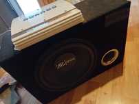 Subwoofer JBL1200W wzmacniacz crunch gti series