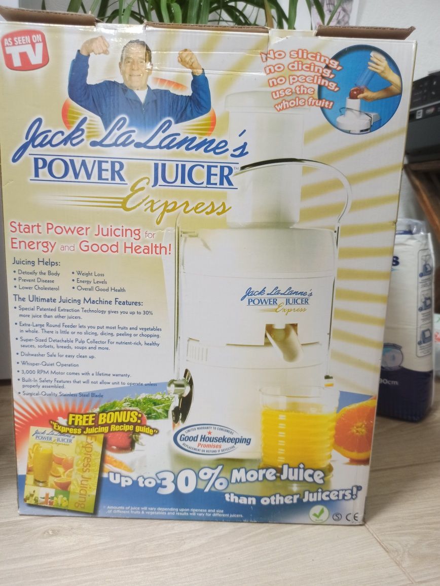 Соковыжималка Jack LaLanne JLPJB Power Juicer