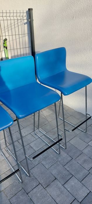 Ekskluzywne hokery z prawdziwej skóry