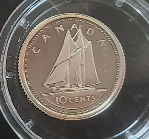10 центов 2002 года серебро