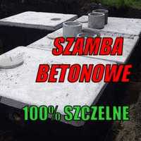Szambo/szamba betonowe zbiornik betonowy Piwnice Ziemianki