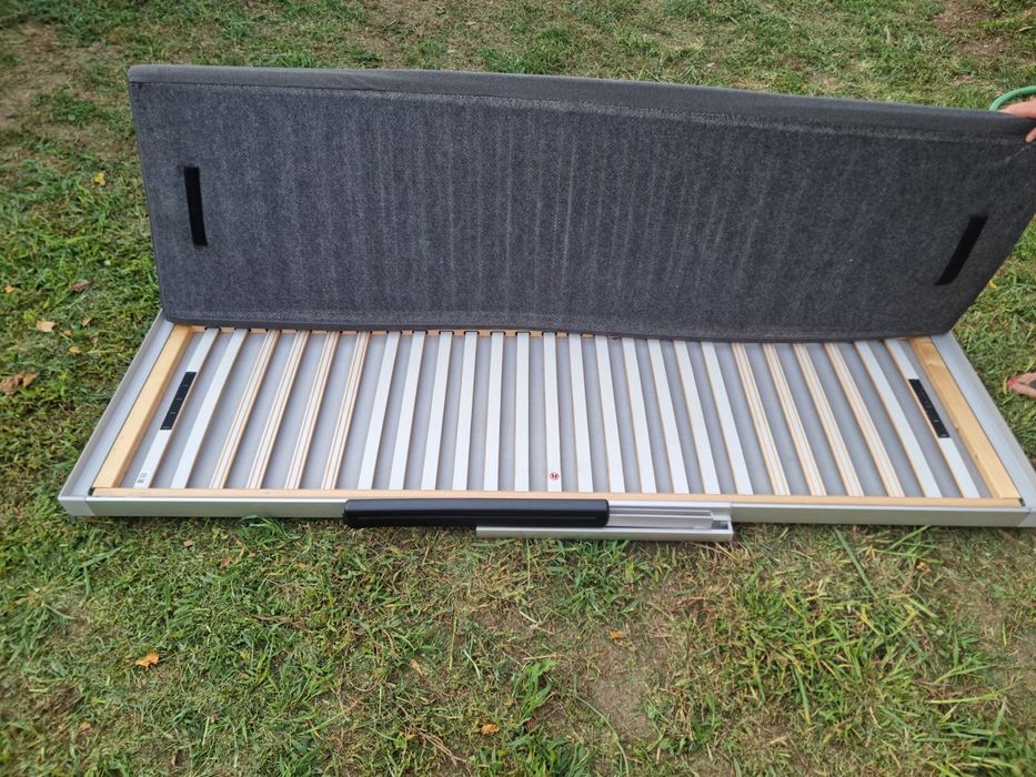 Cama rebatível, tipo marquesa, Campervan Autovivenda