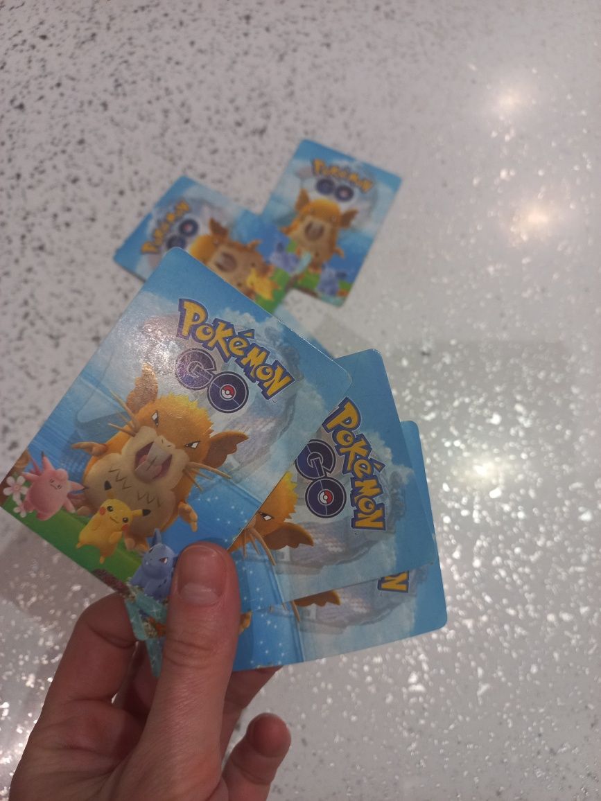 Блок Pokemon go фігурки покемони сюрприз в пакетиках картка