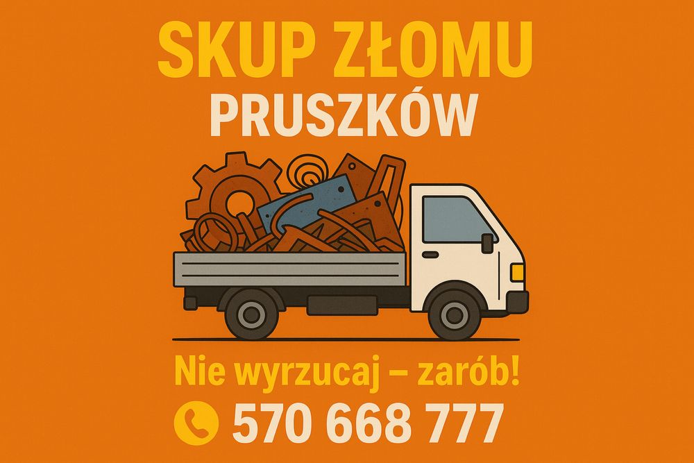 Mobilny odbiór złomu / Skup złomu – dojazd do klienta!