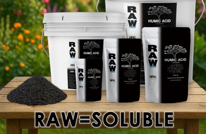 Ácido húmico RAW NPK 1kg