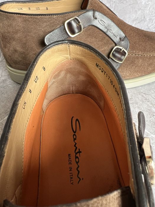 Santoni ботинки мужские 42