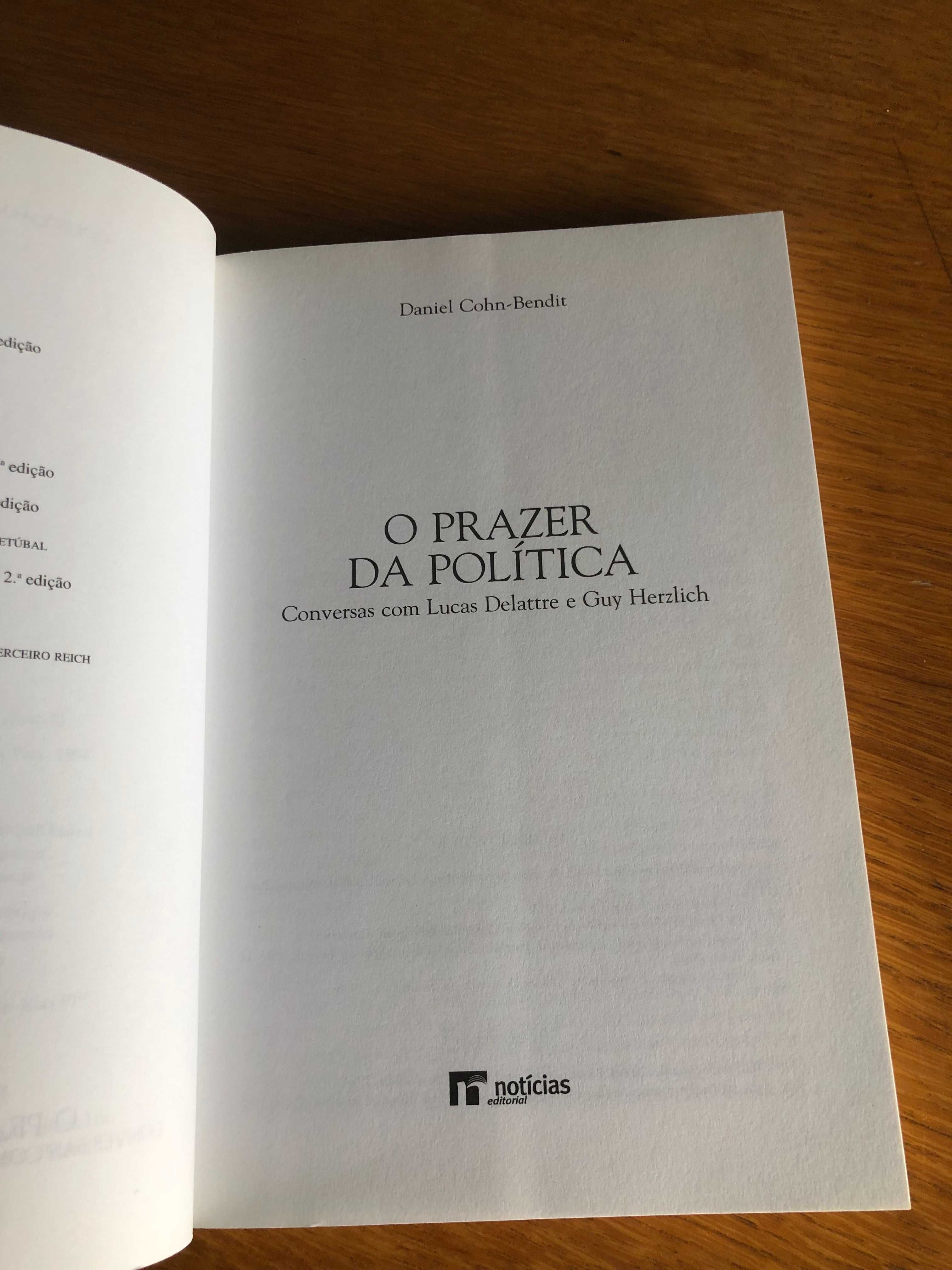 O PRAZER DA POLÍTICA    Daniel Cohn-Bendit