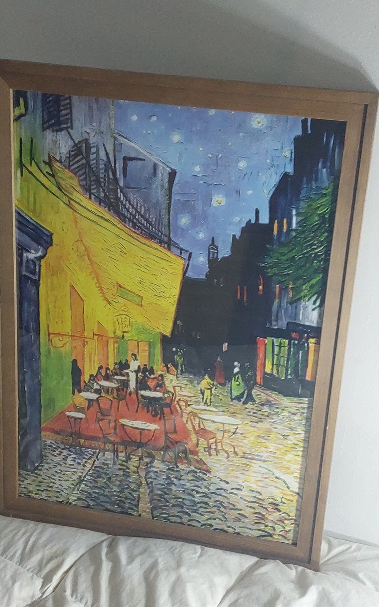 Quadro Terraço do Café à Noite, Vincent van Gogh 57x77 cm