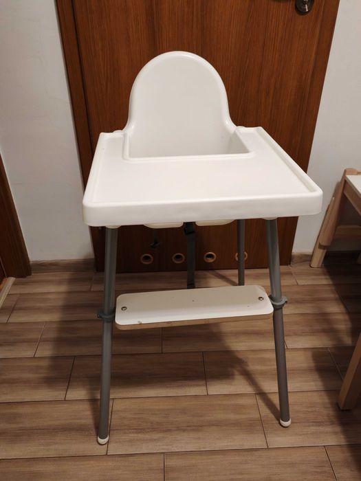 Krzesełko do karmienia Ikea antilop + podstawka na nogi