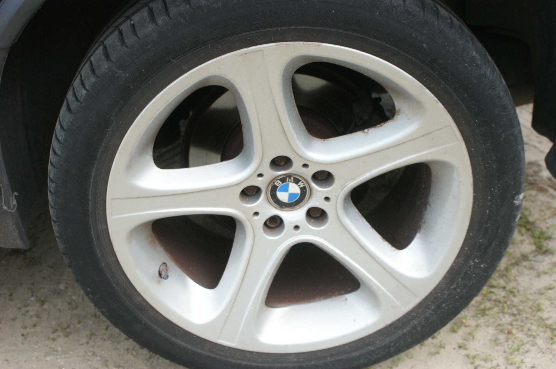 Felgi koła Bmw  x5 E53 4,6is styling wz 87 oryginał bmw 20 cali opony
