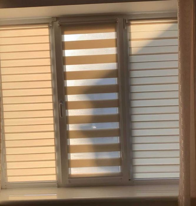 Жалюзі день ніч ролети блекаут