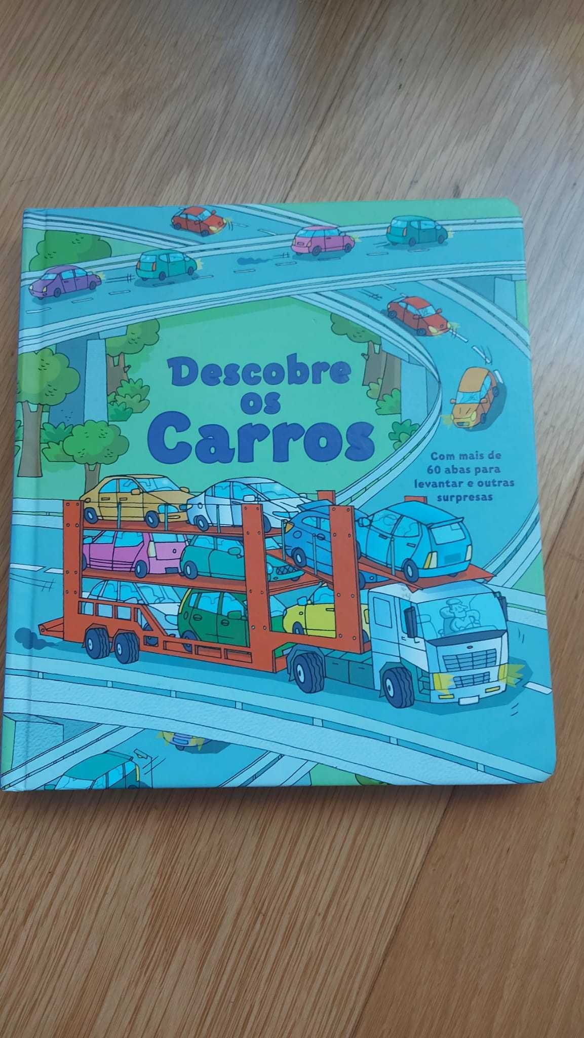 Livro de criança sobre Carros