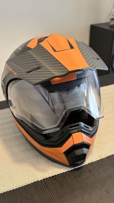 Capacete scorpion modular tamanho L