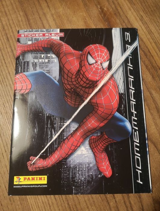 Cadernetas do homem aranha