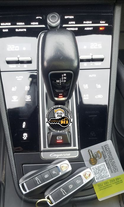 Kluczyk Porsche Cayenne Coupe 9YA 9YB Taycan 911 Panamera 971 992