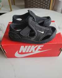 Buty Nike sunray protect czarne sandały dla dziecka chłopca 23,5 13cm