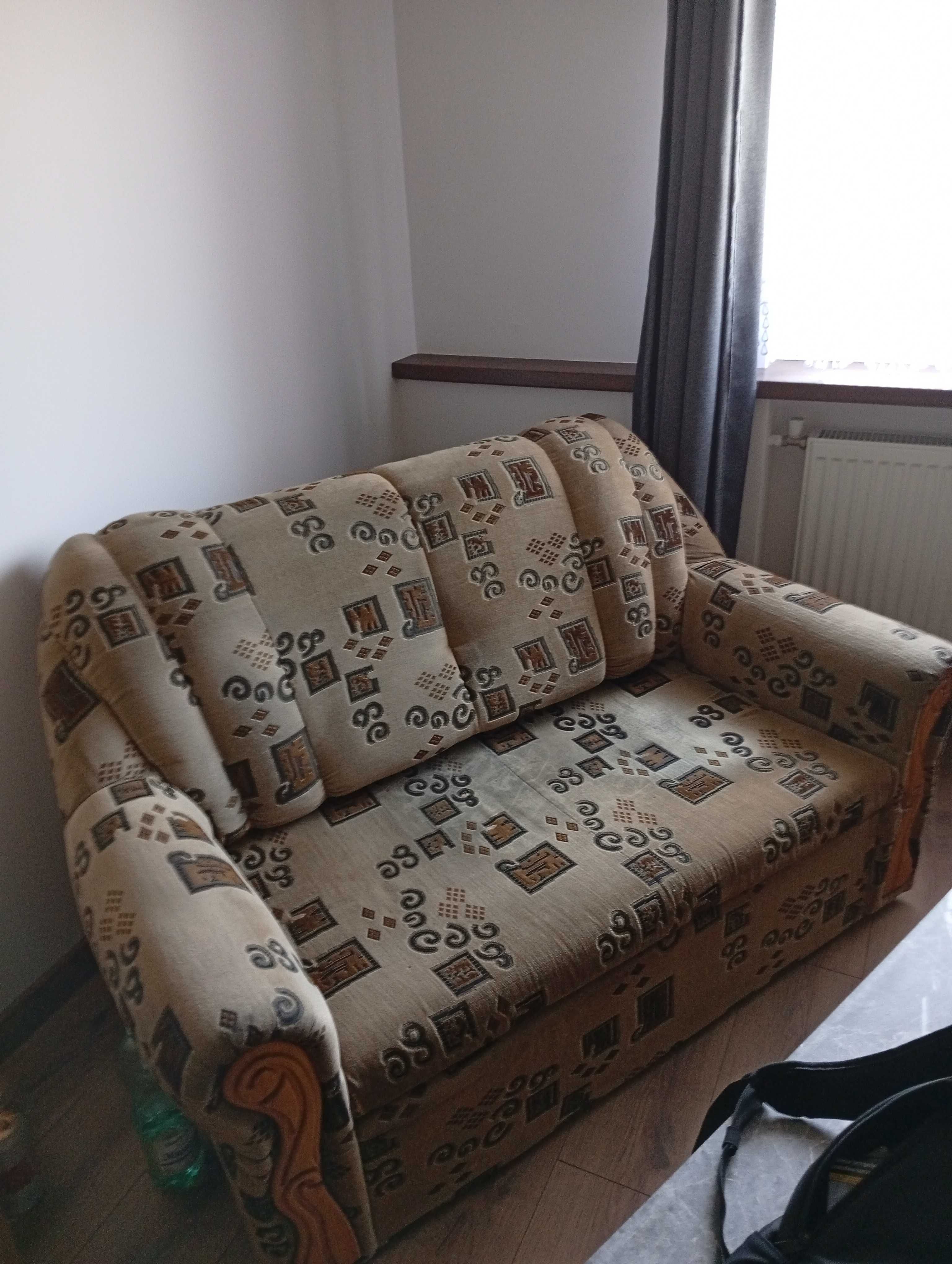 Meble używane 3, 2 funkcja spania+1 stan dobry