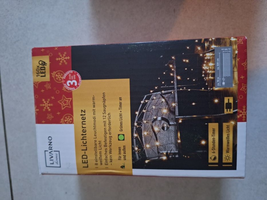 Lampki led świąteczne